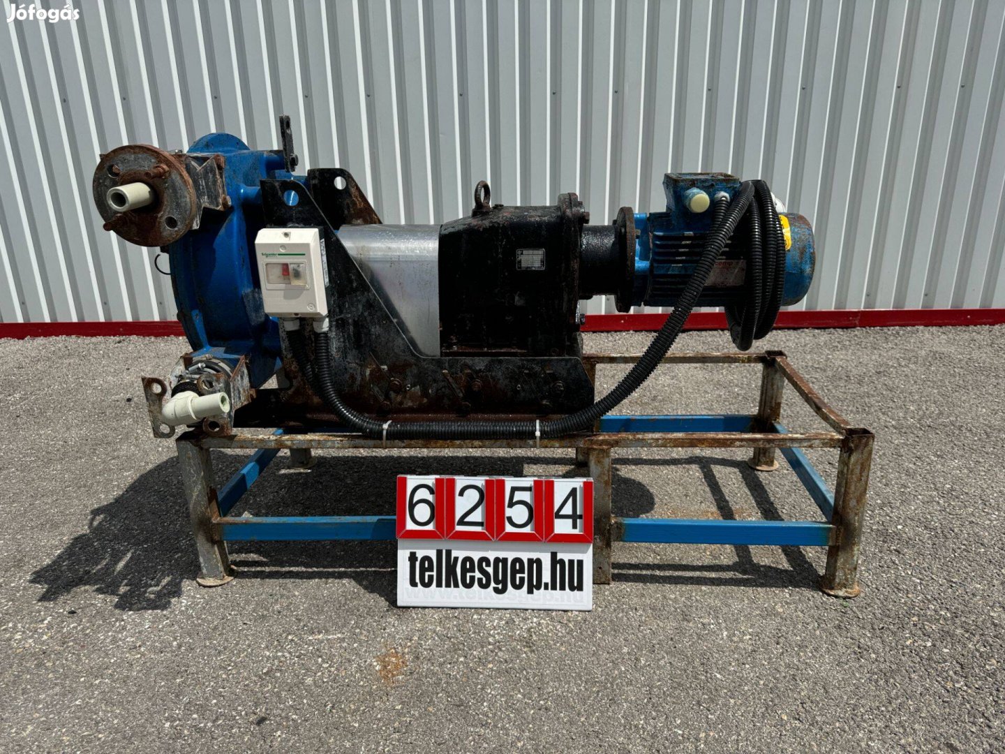 6254 - Vegyszerszivattyú, zagyszivattyú, vegyipari