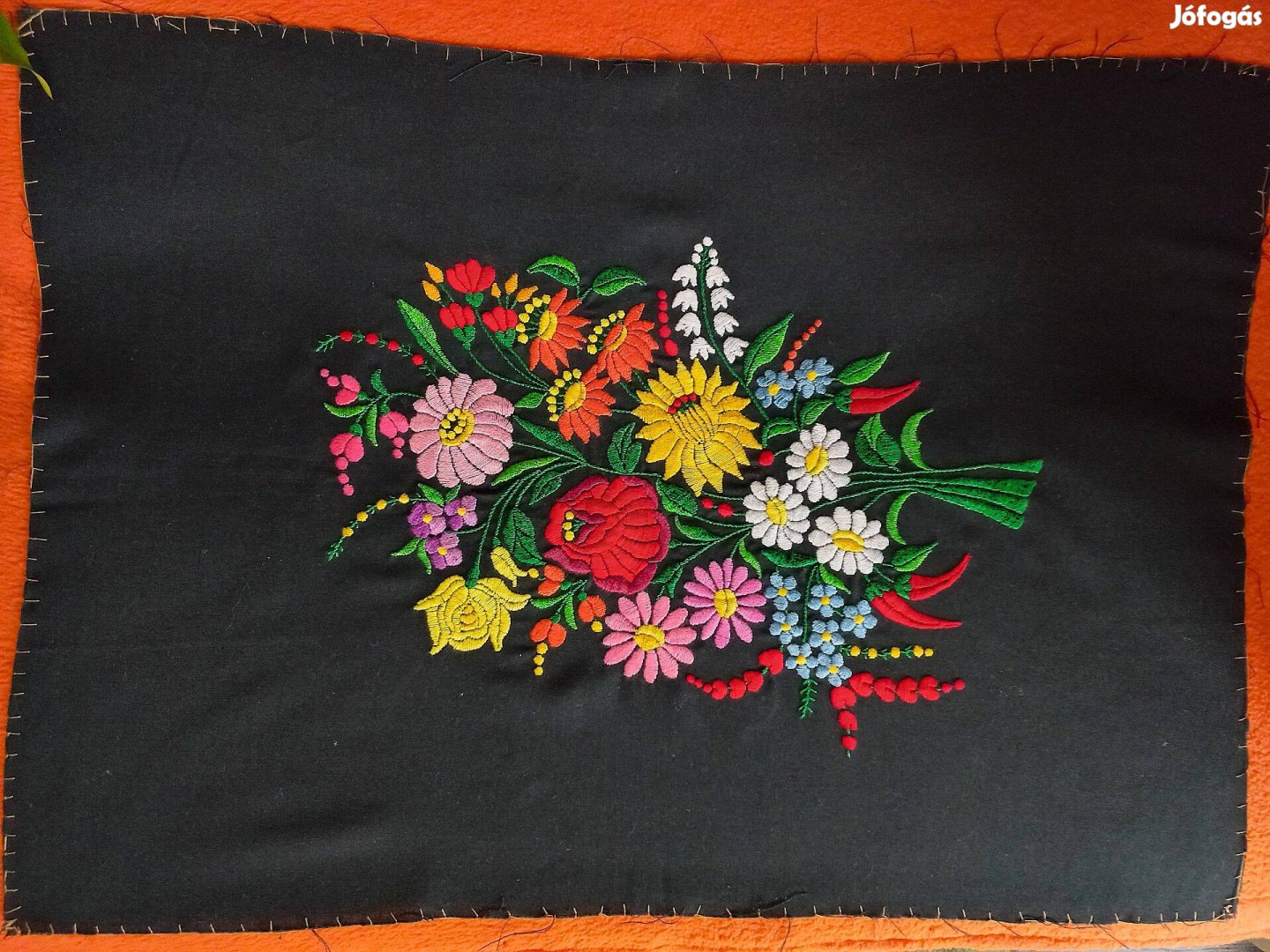 62 x 43 cm-es Kalocsai hímzés (új)