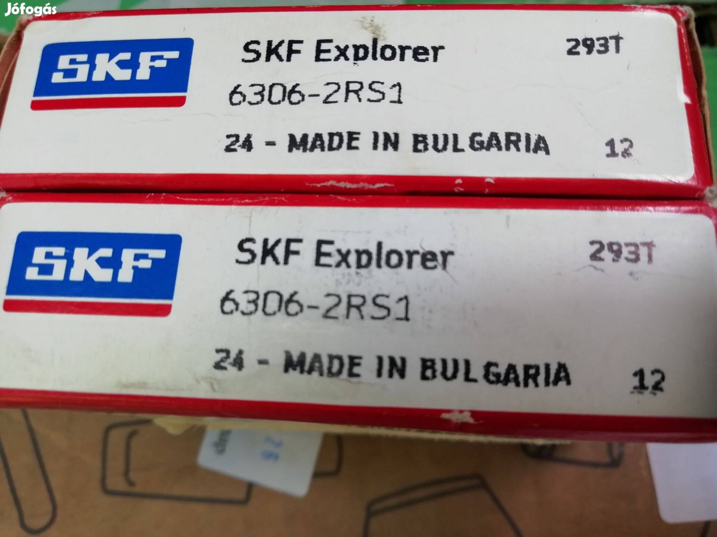 6306 2RS1 minőségi SKF Explorer csapágy 2 db egyben