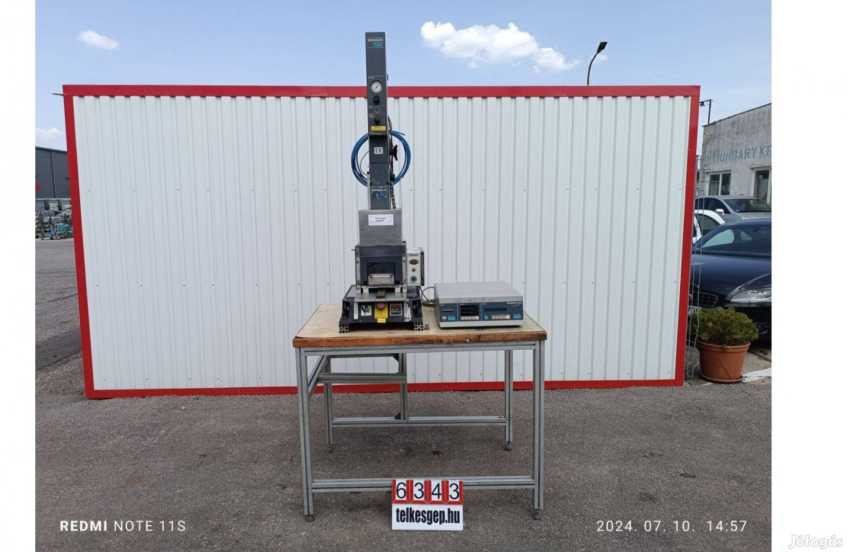 6343 - Ultrahangos hegesztő, Ultrahangos műanyag hegesztő