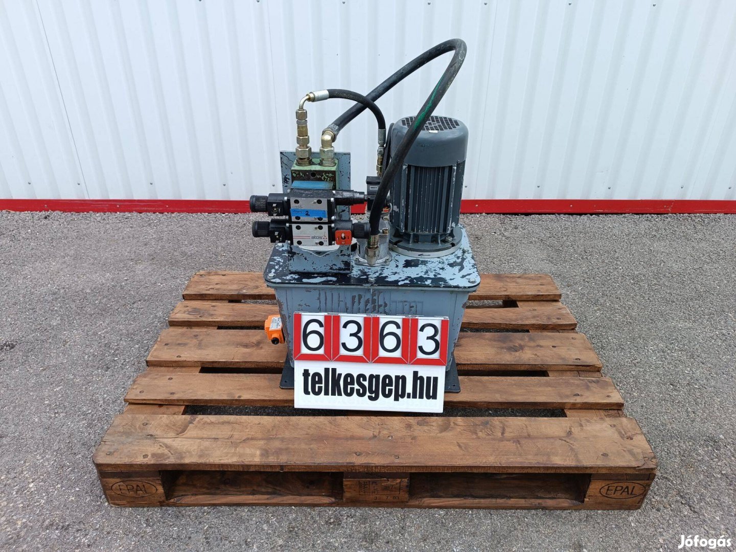 6363 - Hidraulikus tápegység