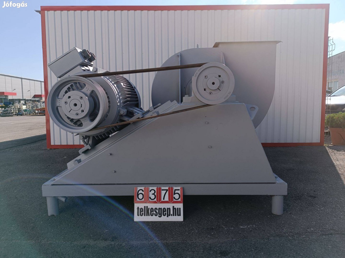 6375 - Centrifugál ventilátor, Ventilátor, 75 kW Ventilátor