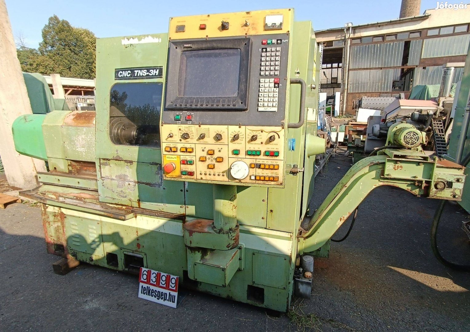 6399 - Eszterga, CNC eszterga, Victor CNC eszterga, TNS-3H