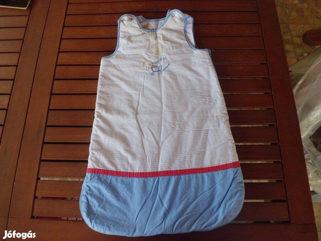 63 cm hosszú kb. 62-68-as 3 rétegű cipzáros hálózsák