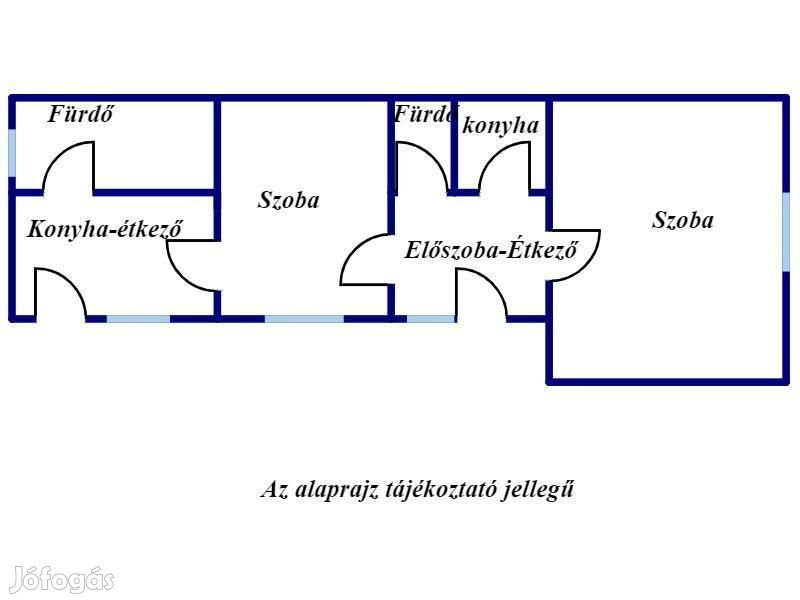 63 nm-es ház eladó Győr