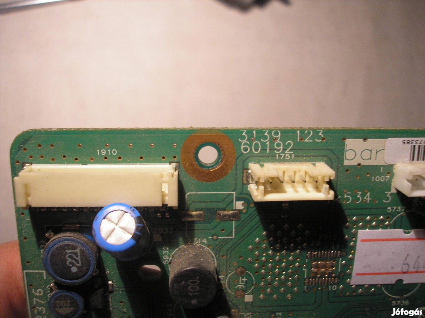 6446 Philips mainboard 3139 123 60192 WK534.3