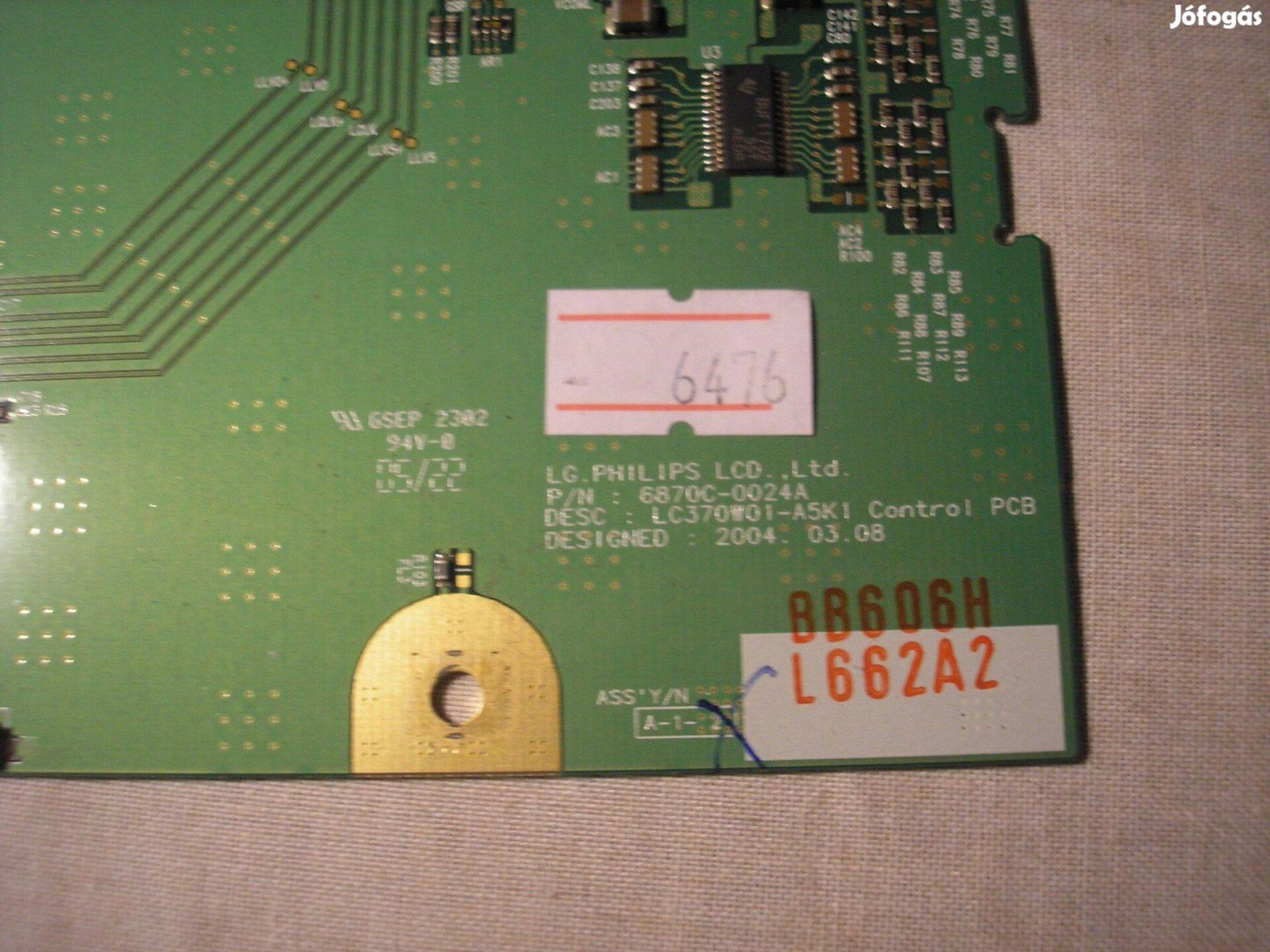 6476 LG T-CON 6870C-0024A LC370W01-A5K1 0Ith-0016A KE5M3U2109
