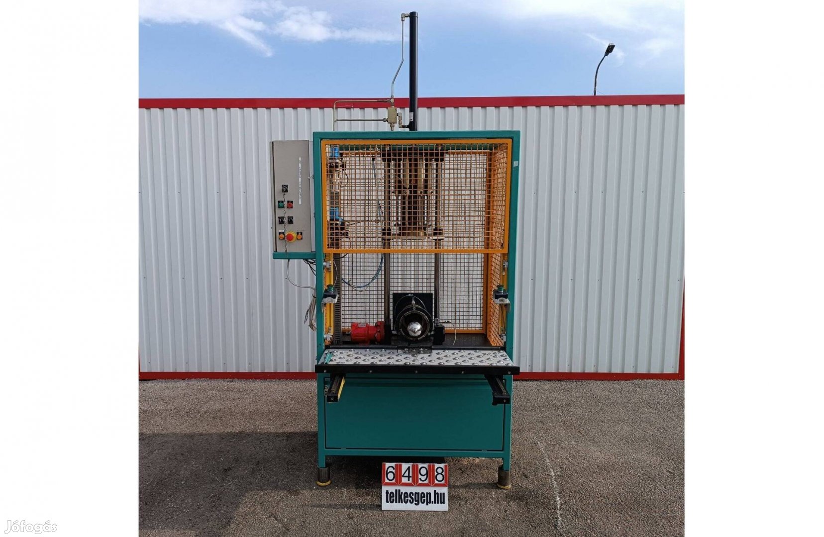 6498 - Hidraulikus présgép, tekercselő présgép
