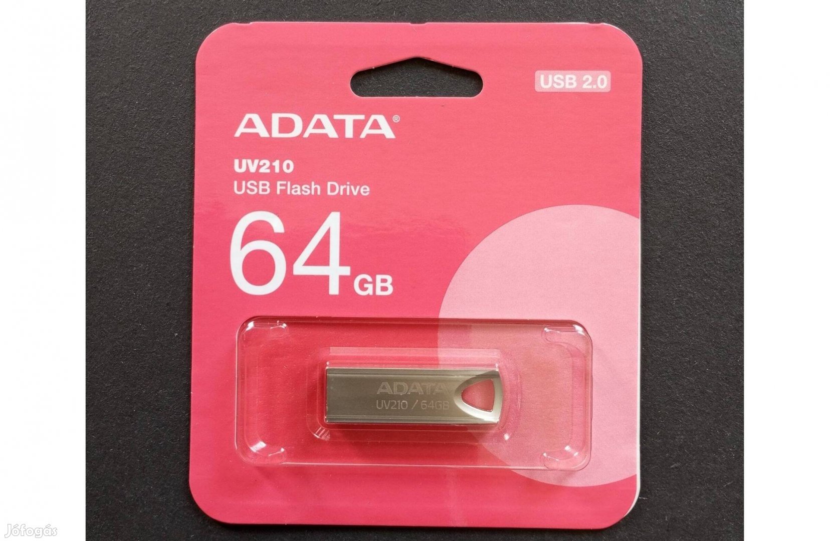 64GB 64 GB ezüst színű fém pendrive bontatlan új