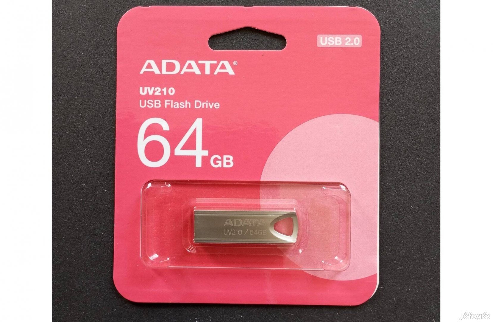 64GB 64 GB pendrive ezüst színű fém Adata márka bontatlan új