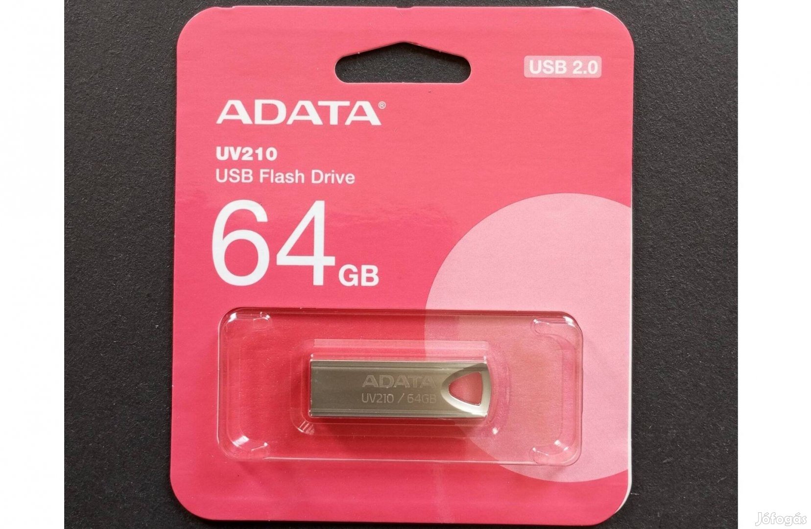 64GB 64 GB pendrive ezüst színű fém Adata márka bontatlan új