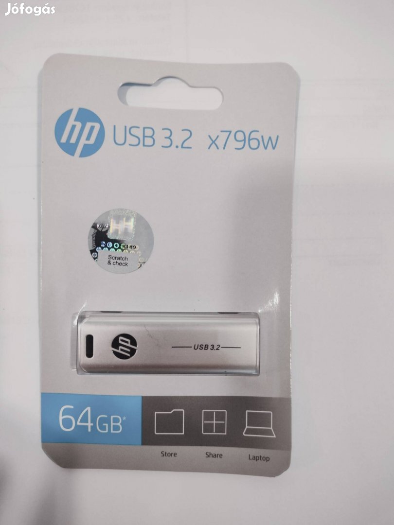 64GB HP pendrive 3.2 USB új 