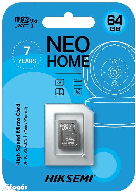 64 GB Micro SD kártya Hiksemi Neo Home