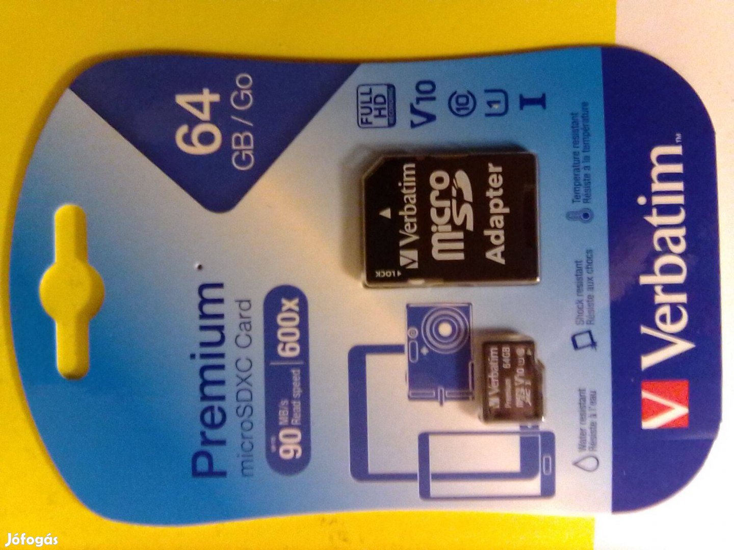 64 GB-os memória kártya