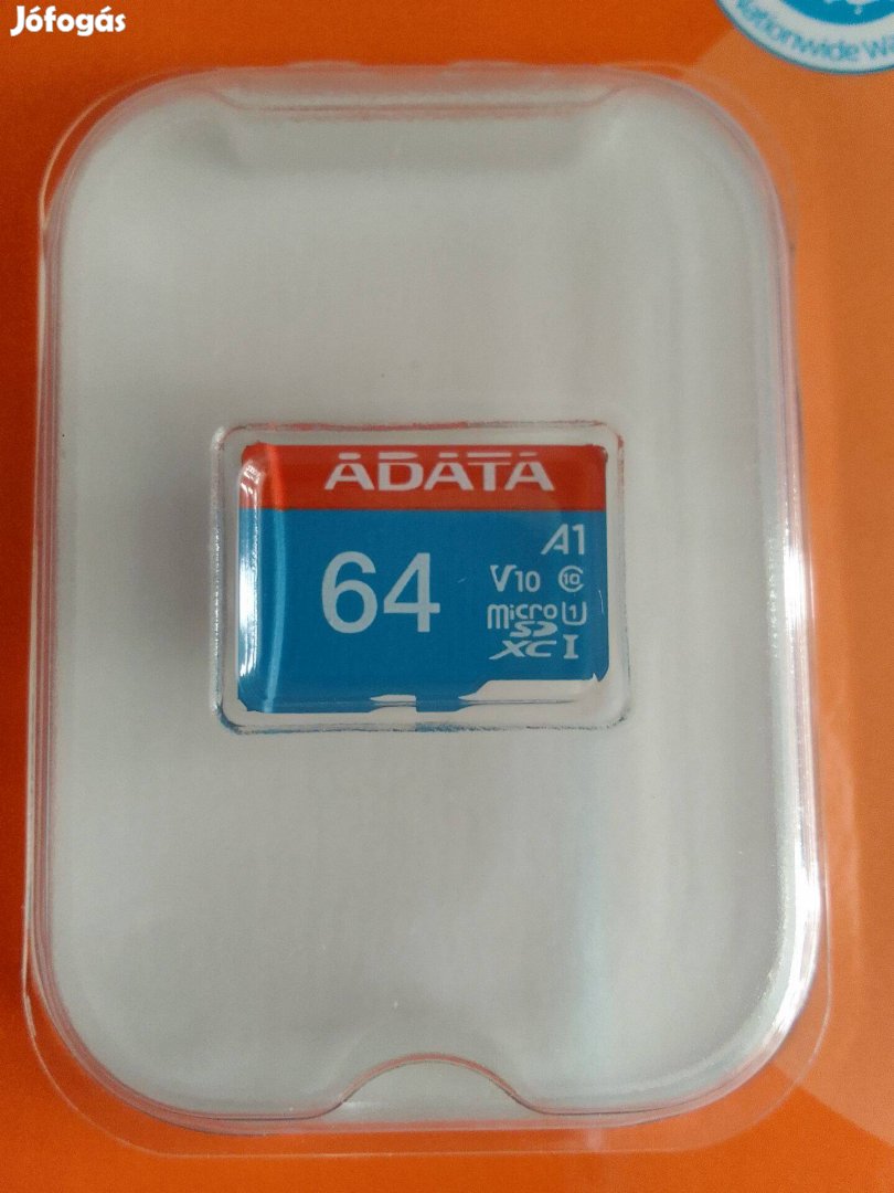 64gb sd kártya . micro kártya. TF kártya. Ismert márka !