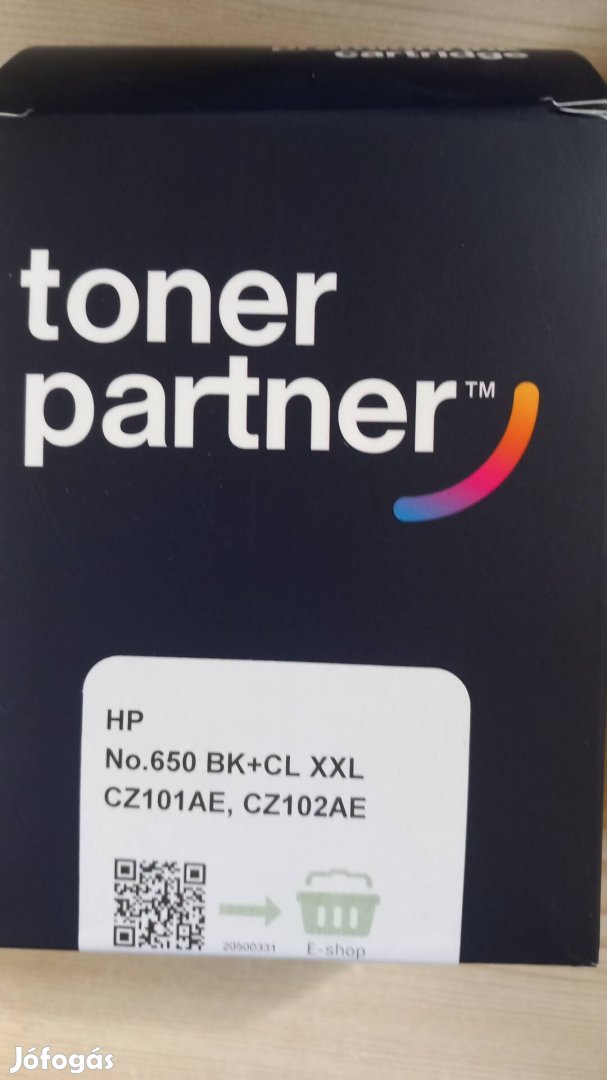650 toner, fekete és színes
