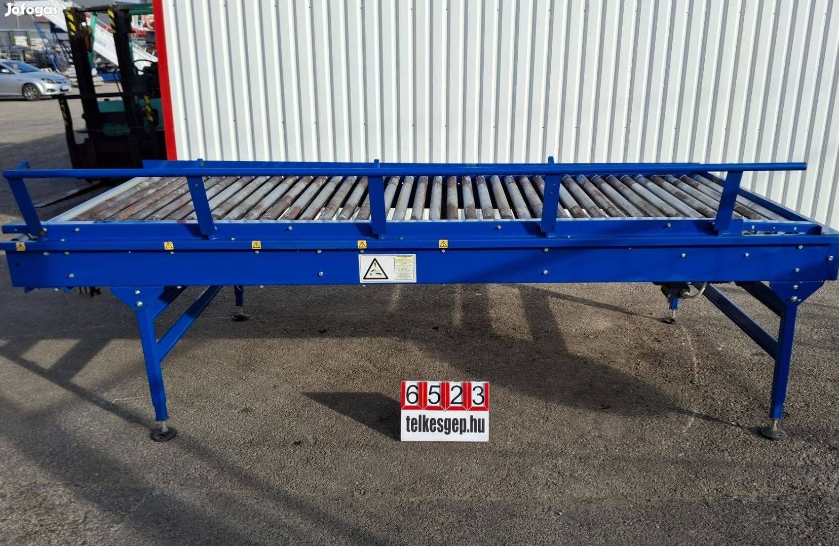 6523 - Hajtott görgősasztal, hajtott görgőspálya, görgősor