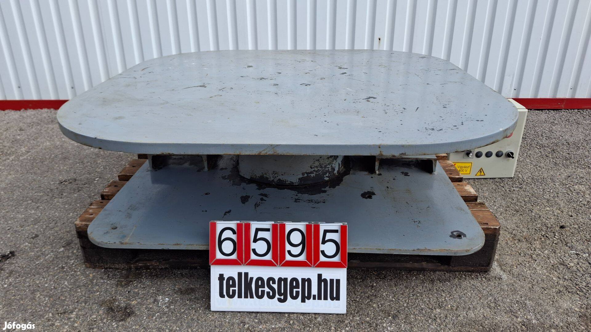 6595 - Forgóasztal, asztalforgató, forgó tárgyasztal,