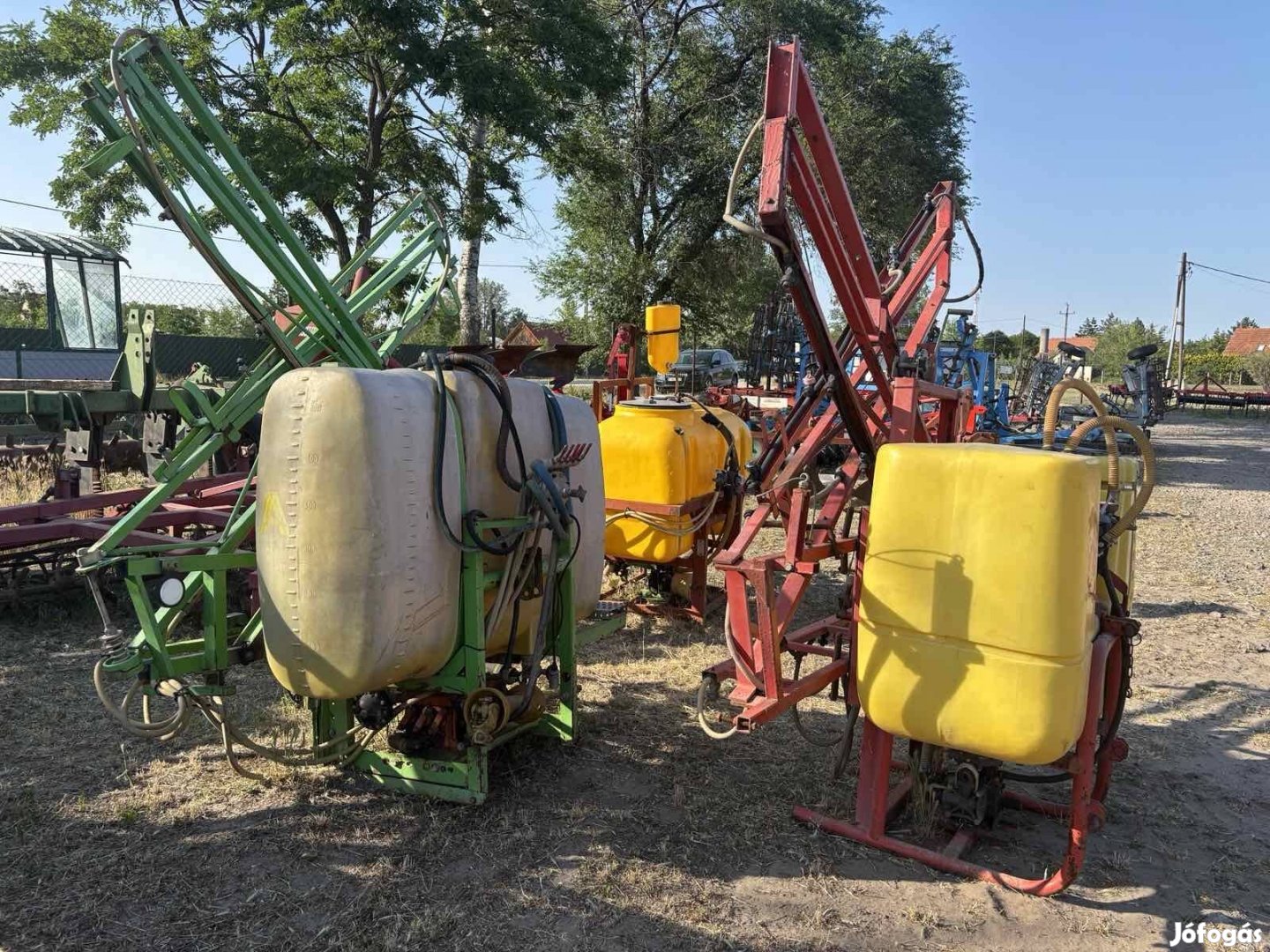 660L függesztett permetező 3db