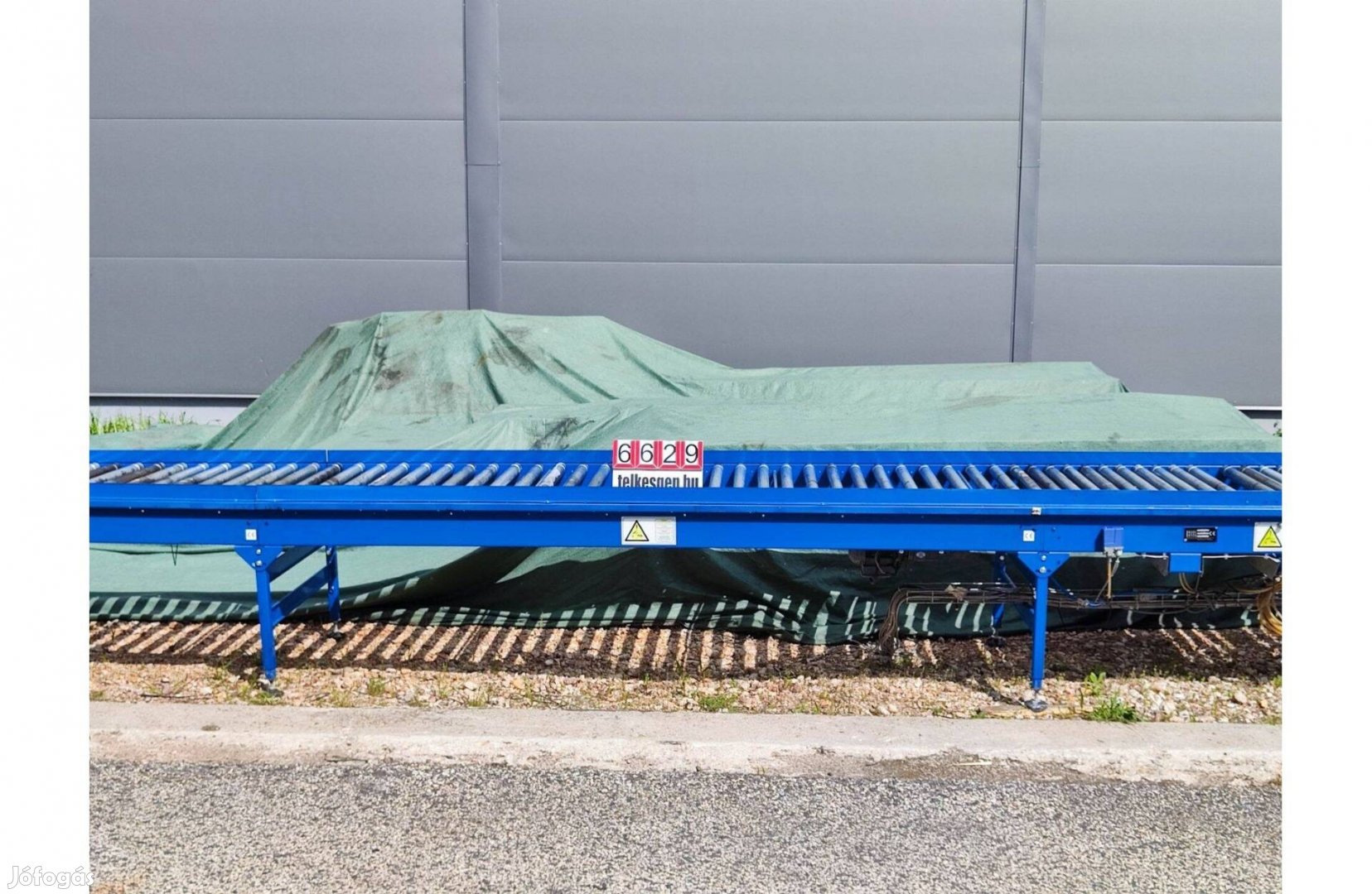 6629 - Hajtott görgős pálya, kirakó állomással, Görgős