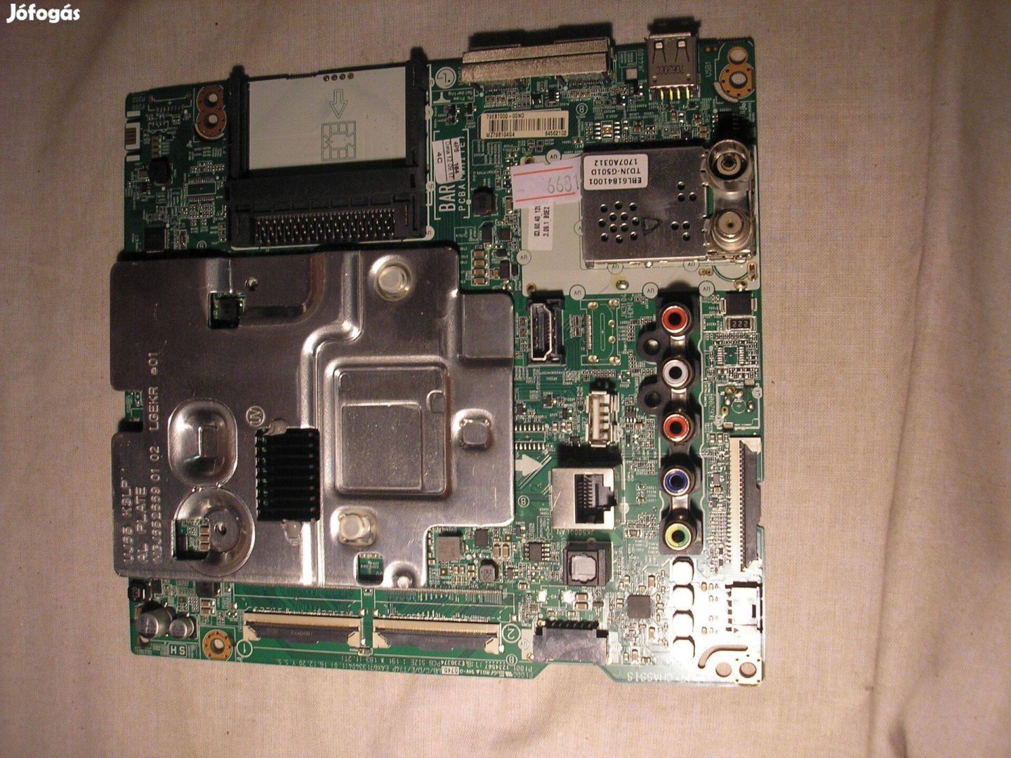 6681 LG 43Uj634V-ZD mainboard EAX67133404 (1.0) 79EBT000-028L MZ79D10B