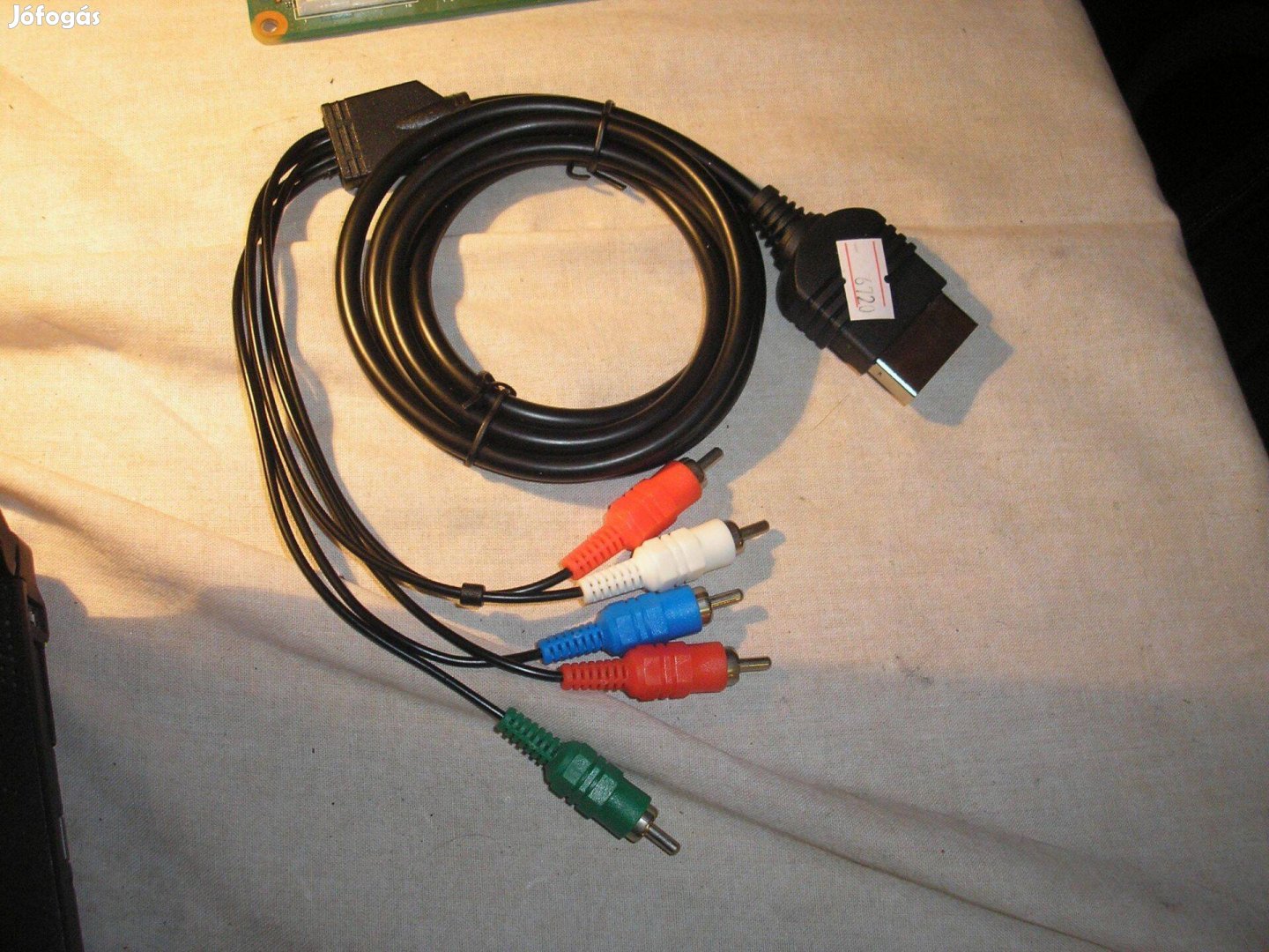 6720 Xbox Classic komponens AV kábel TV kimenet kábel utángyártott új