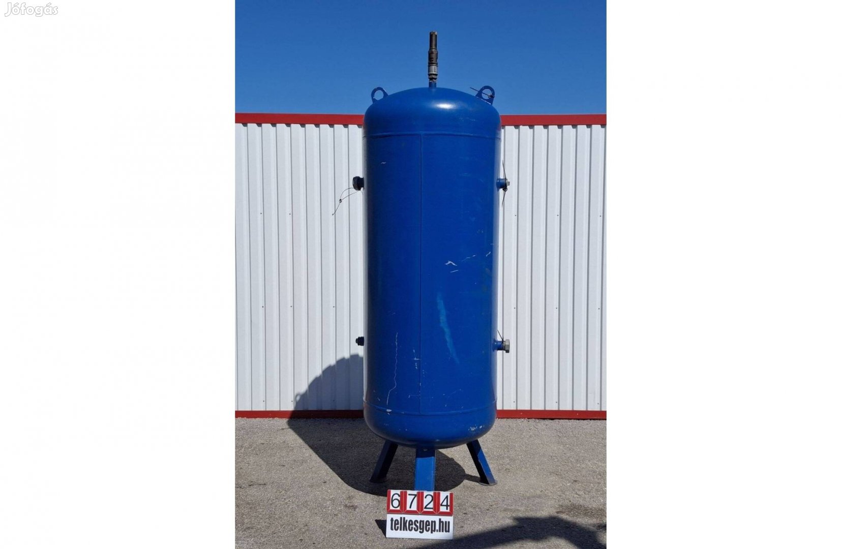 6724 - Légtartály, sűrített levegős tartály, nyomástartó