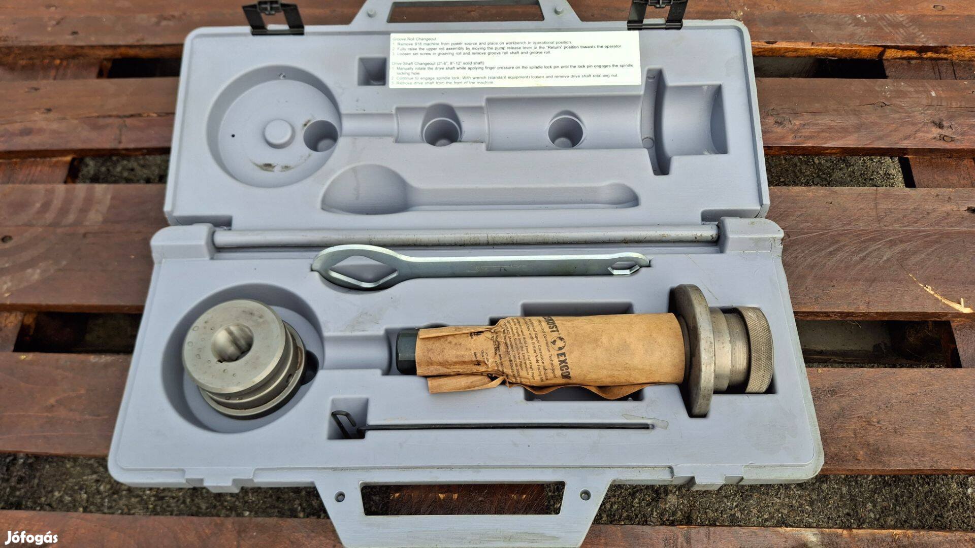 6768 - Hornyológörgő készlet, Ridgid