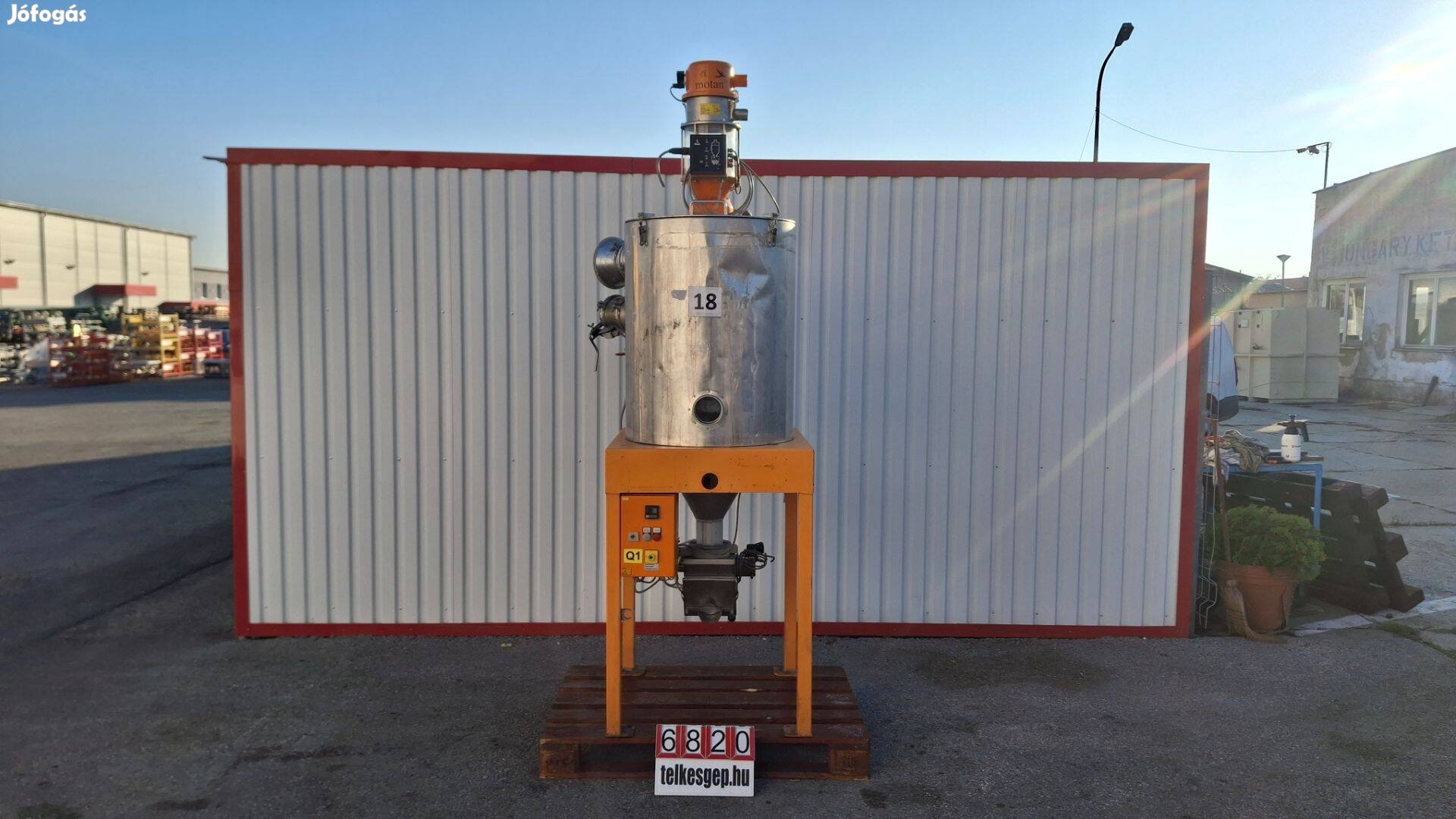 6820 - Granulátum szárító, granulátum felszívó,Motan