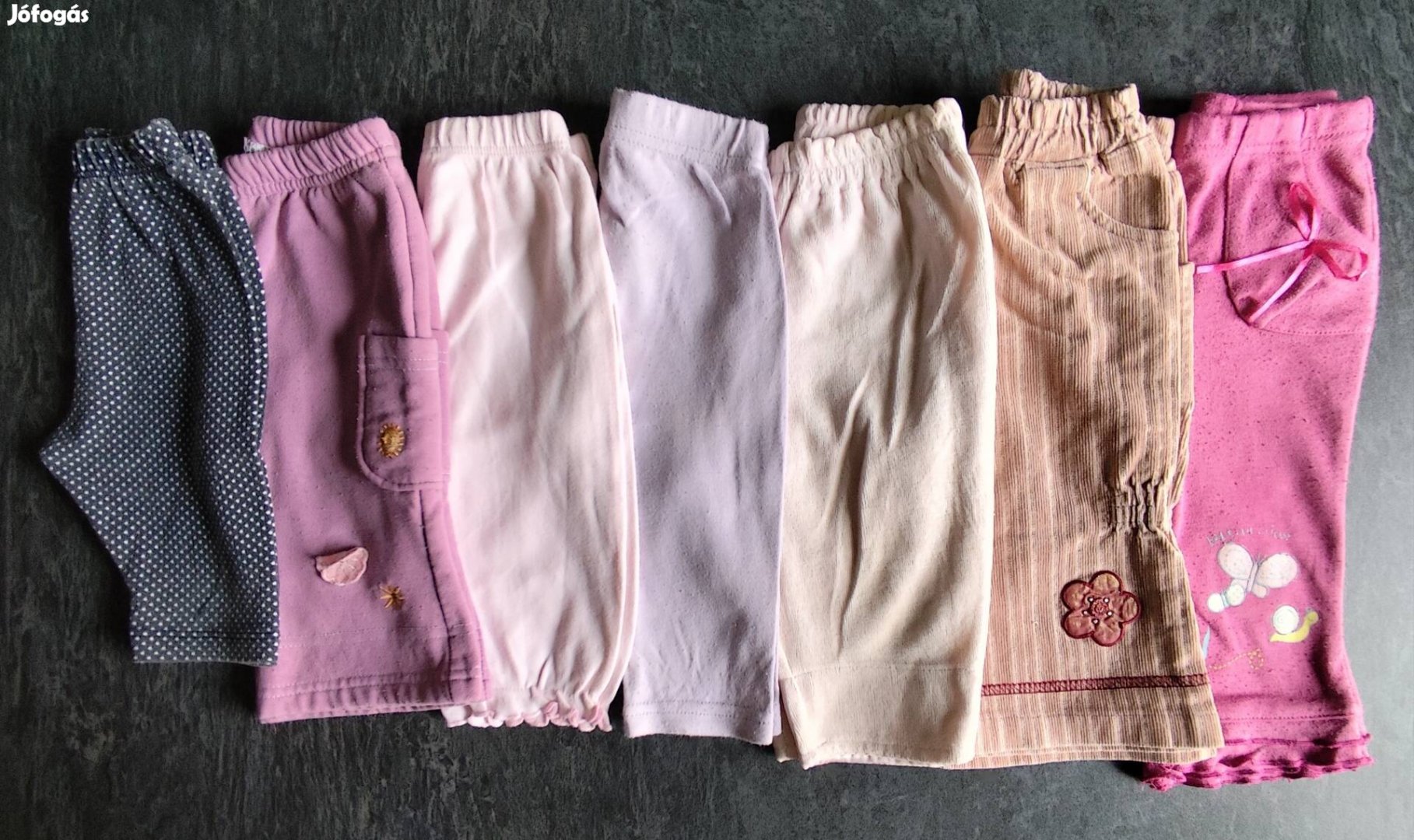 68-74-es használt állapotú nadrág csomag