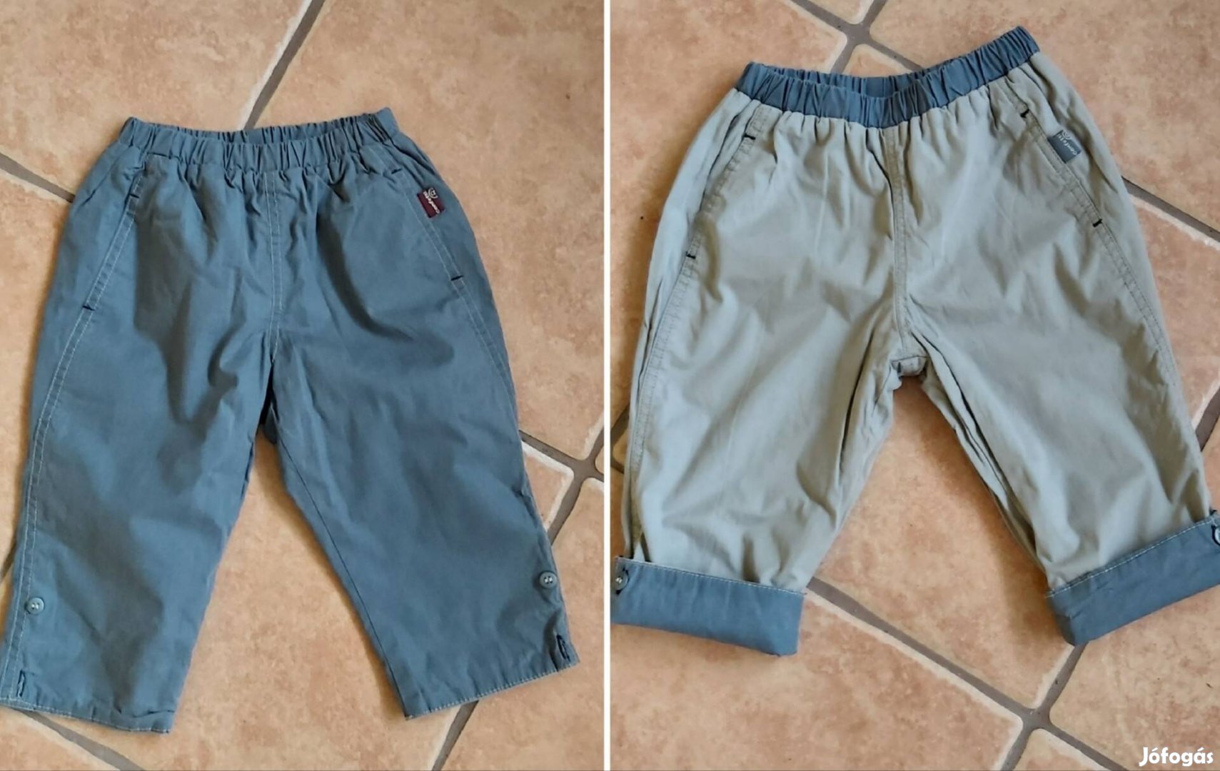 68-as mindkét oldalán hordható, felgombolható nadrág