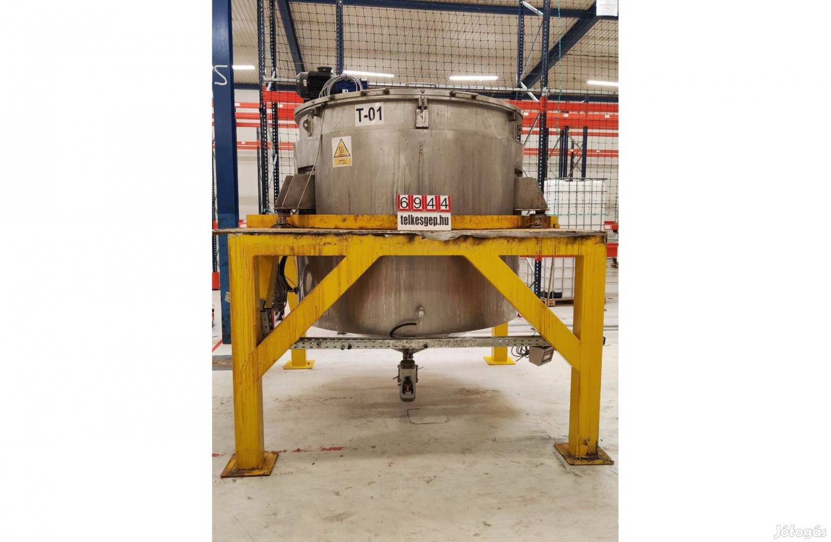 6944 - Vegyipari keverő, saválló keverő, Vegyipari keverő