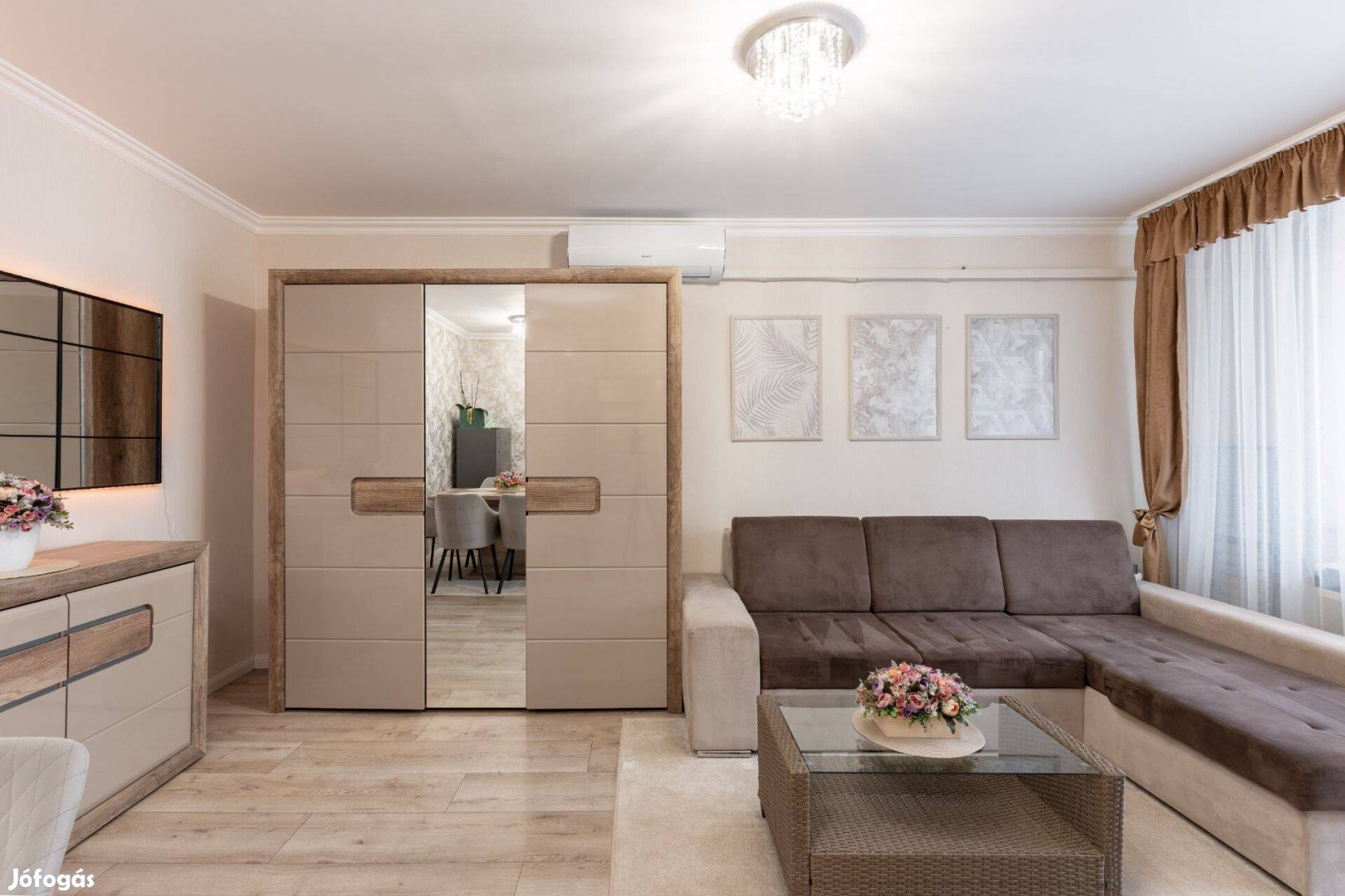 69597 Nyíregyháza, Malomkertben nappali 2 szobás lakás szép