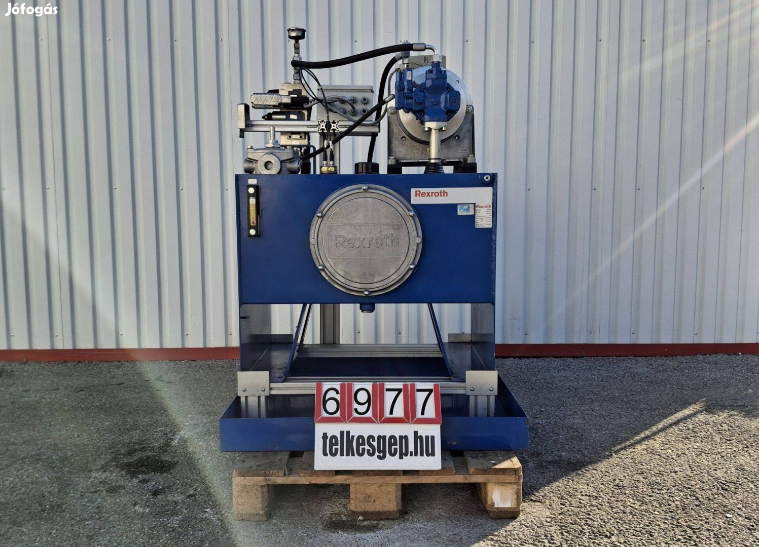6977 - Hidraulikus tápegység, Hidrotáp, Rexroth Abhag-4503-0