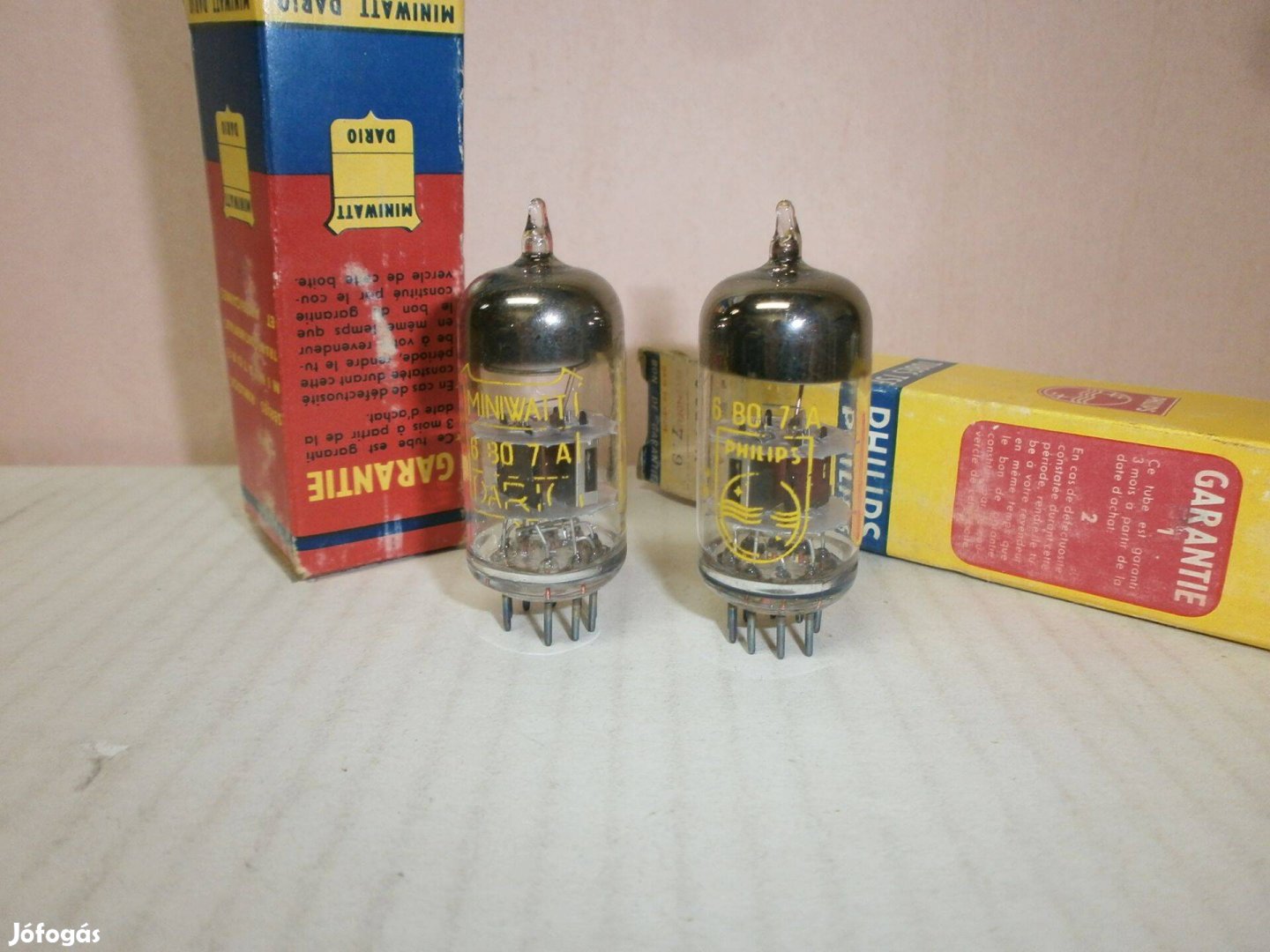 6BQ7A ( 6BZ7, ECC180) -Philips -Dario Miniwatt - NOS