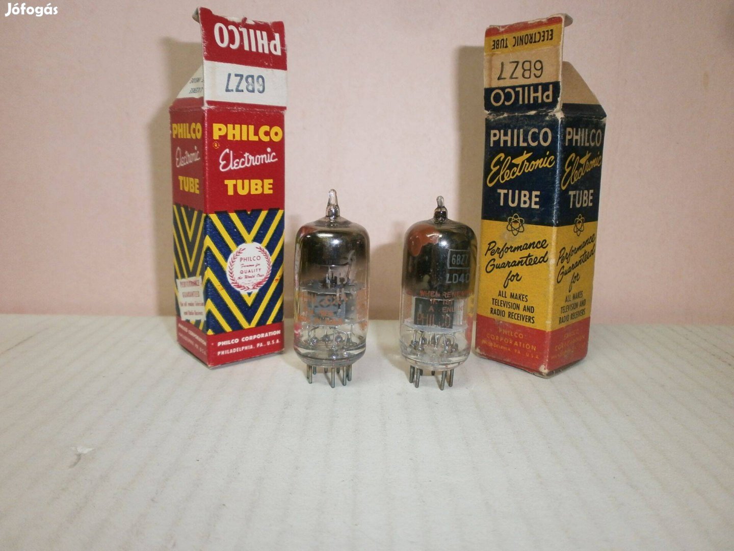 6BZ7 (6BQ7, ECC180) - Philco - Usa - NOS