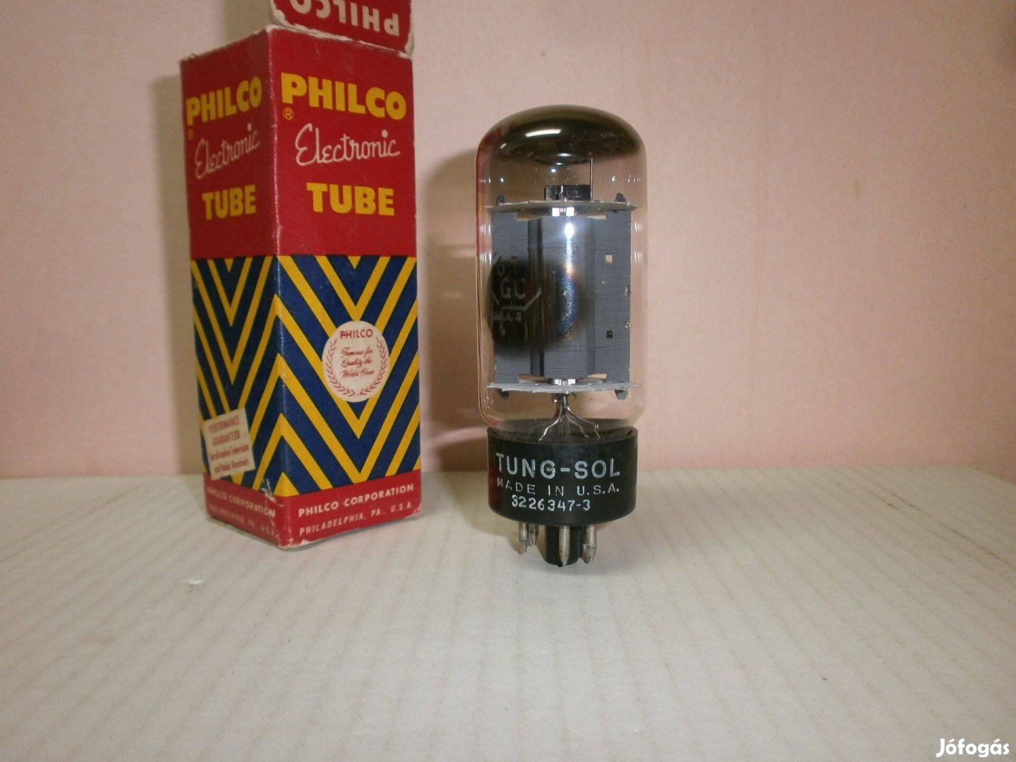 6L6GC - Philco - Tung Sol - Usa - NOS