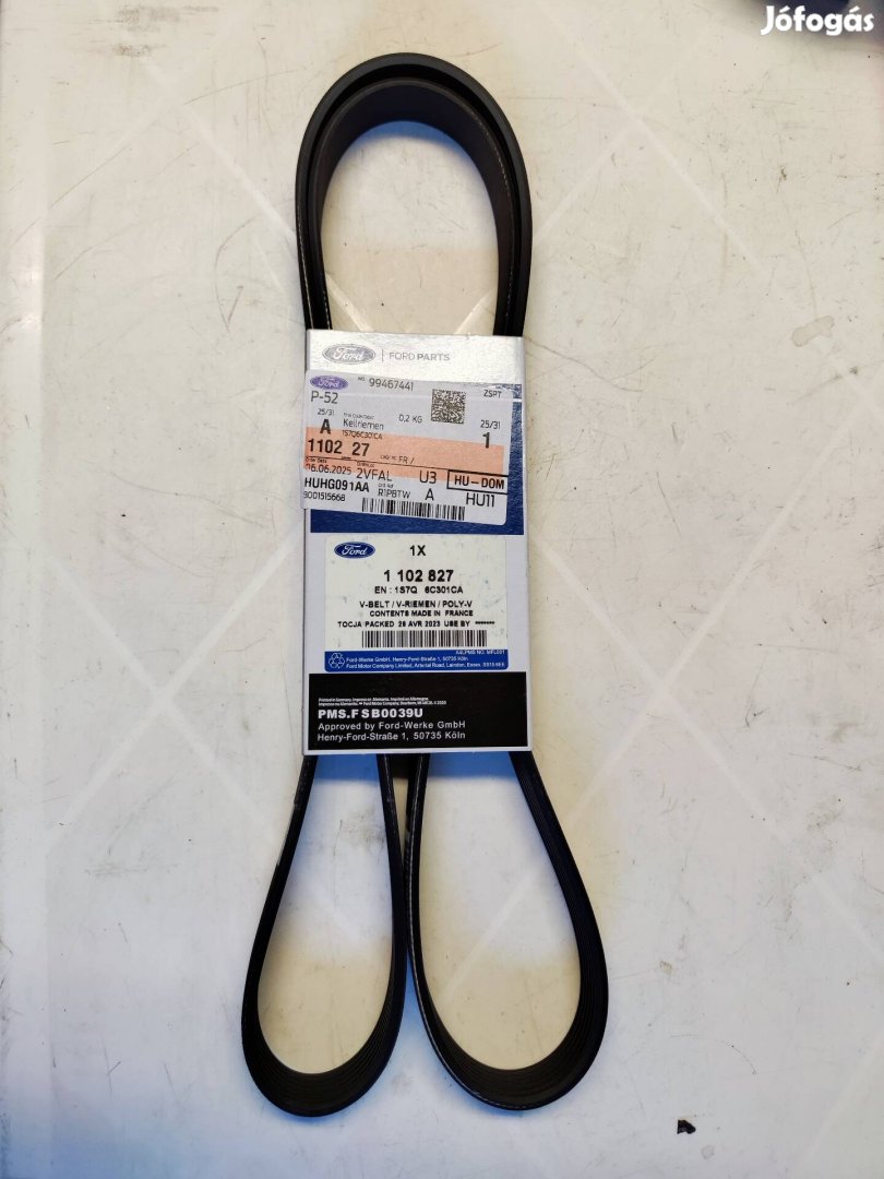 6PK1642 gyári új Ford Fomoco hosszbordás 