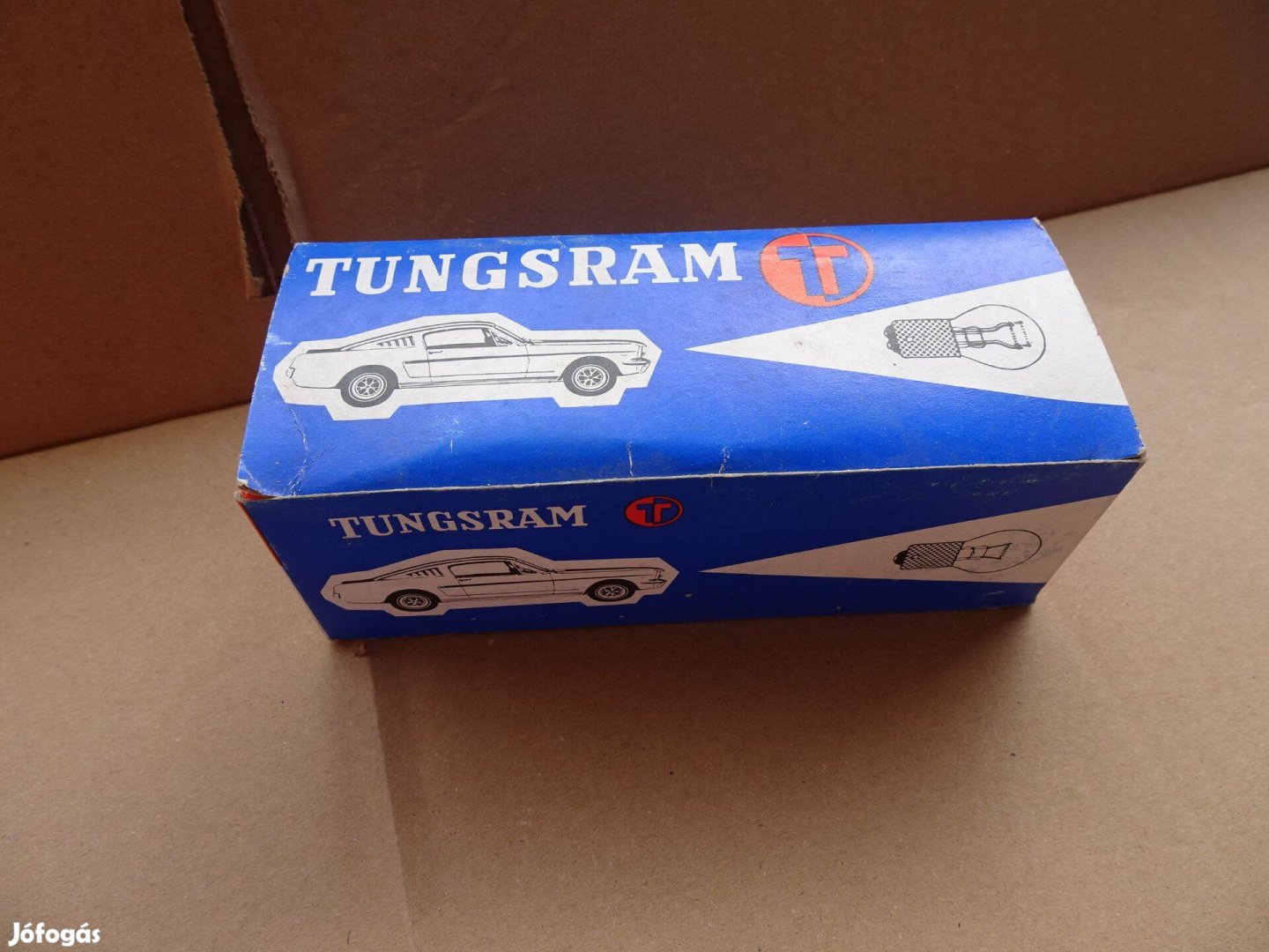 6V 18W -os izzó Új Tungsram dobozában autóizzó Trabant