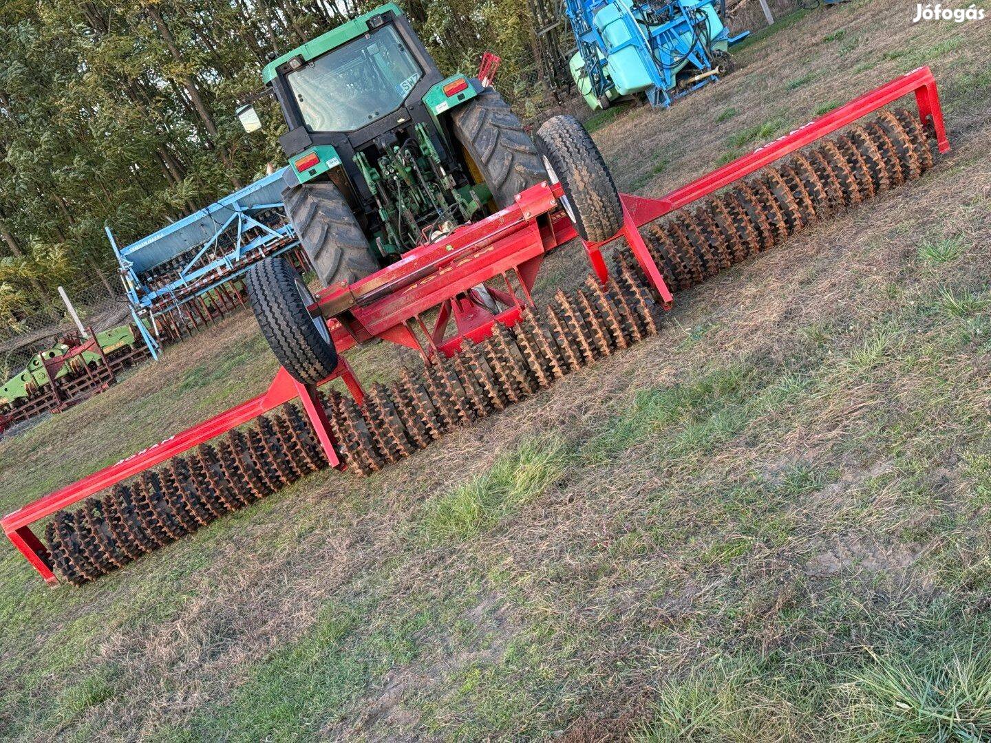 6,3m-es Crosskill rögtörő/tömörítő henger