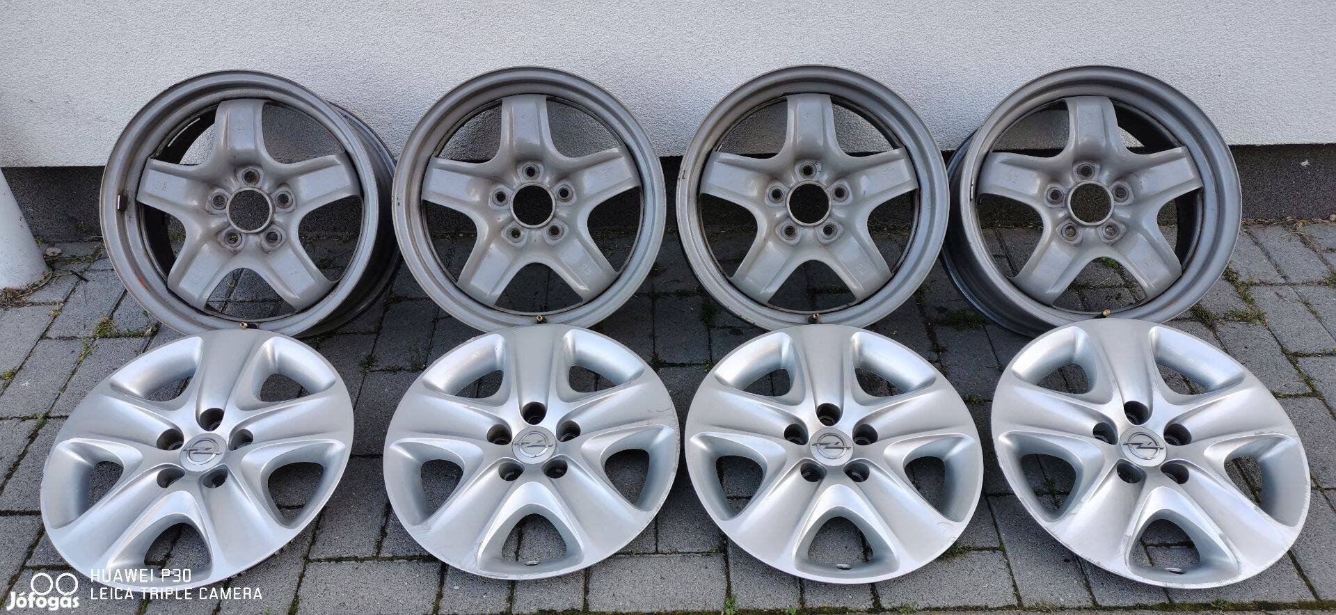 6,5 Jx16 ET39 5x110 Opel struktúr felni