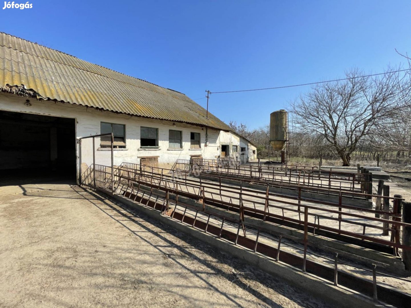 6,5 ha, engedéllyel sertéstelep eladó