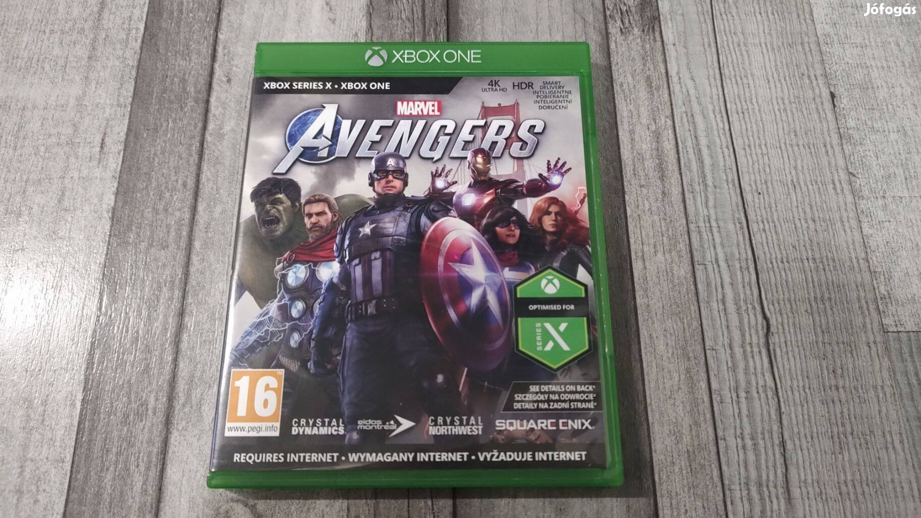 6.999ft- Xbox OneSX-Series X Marvel Avengers Lemezes Játék