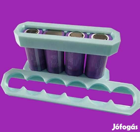 6 Lyukas  Hegesztő sablon 26650 Akkumulátorokhoz (5402)