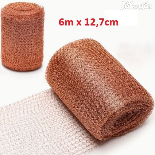 6 Méter Vörösréz Szövet Töltet  (6008)