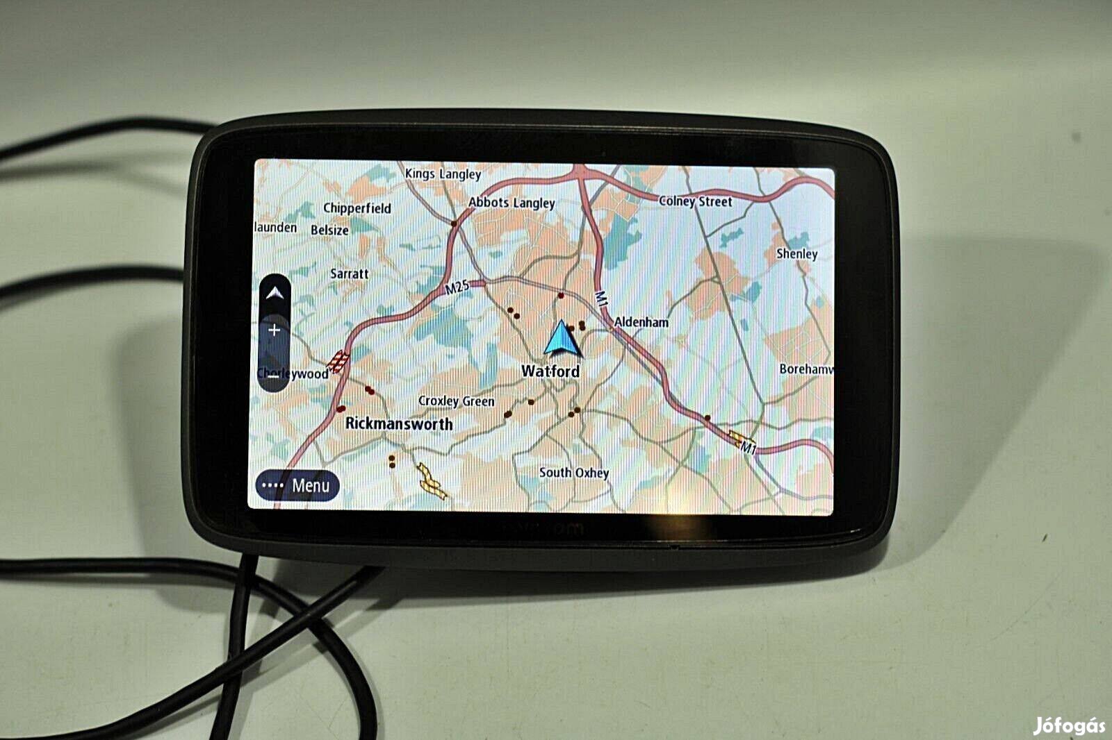 6" Prémium Wifi GPS Tomtom GO 6200 navigáció 2023 világtérkép TMC SIM