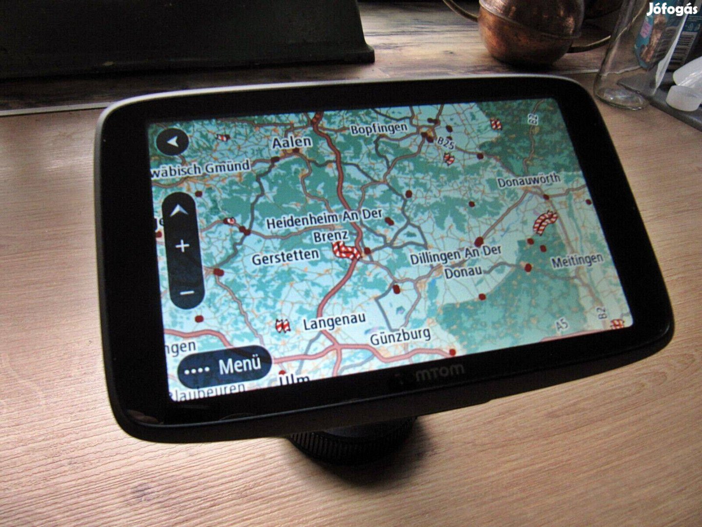 6" Prémium Wifi SIM TMC GPS Tomtom GO 6200 navigáció 2024 világtérkép