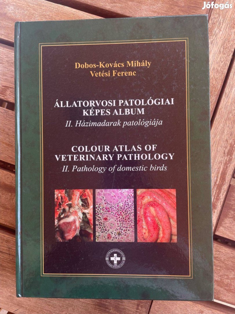 6. db Állatorvosi Patológiai Képes Album II. Házimadarak könyv Eladó