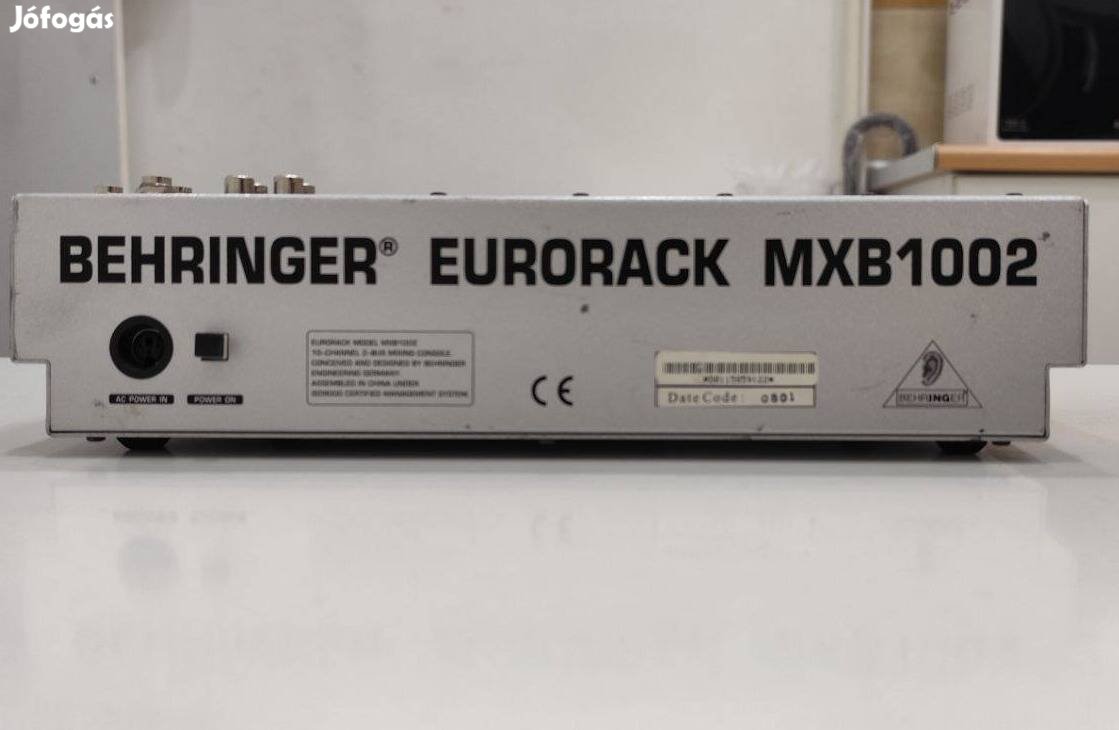 6 csatornás Behringer Mxb1002 keverő eladó