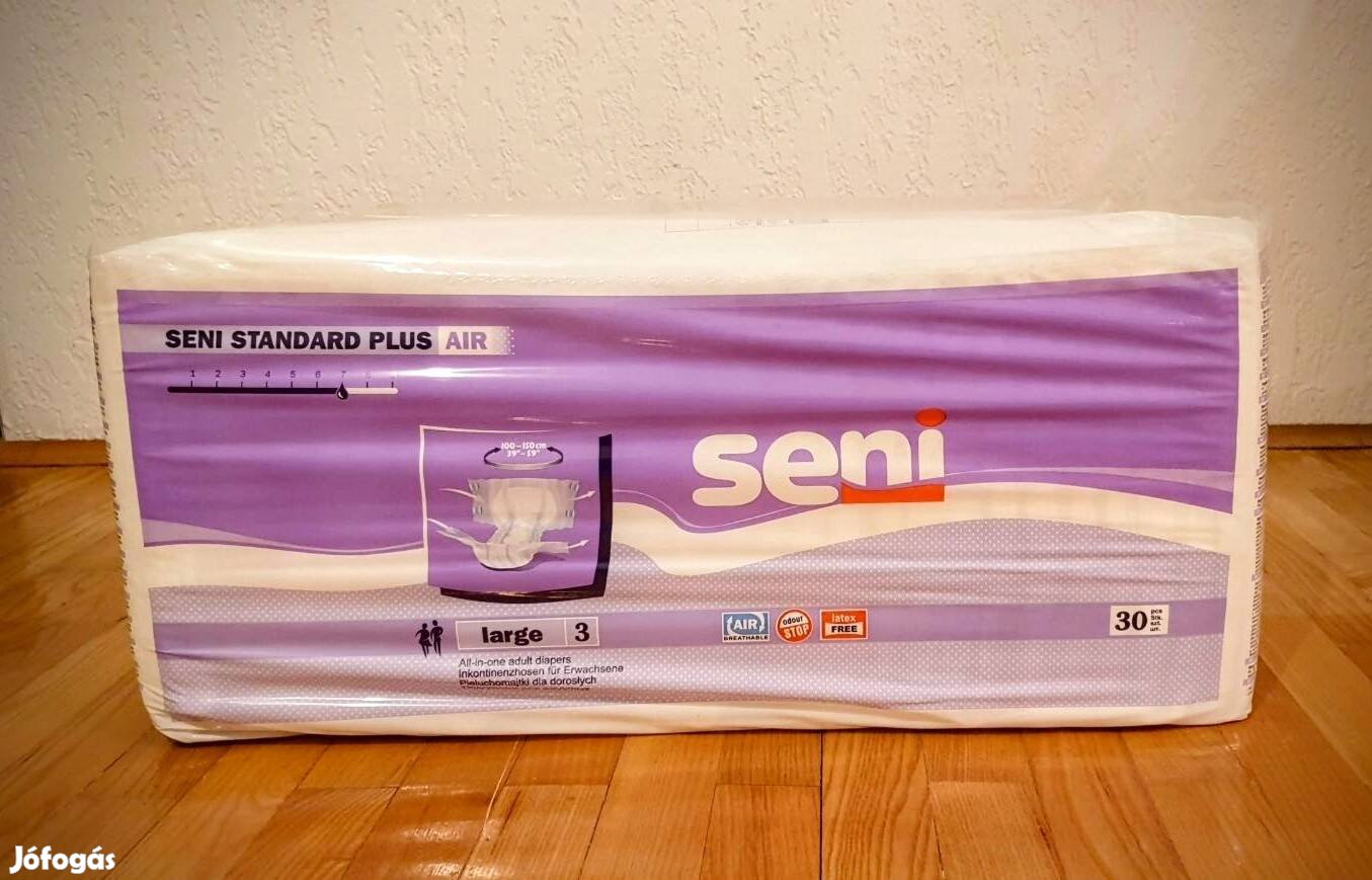 6 csomag Seni Standard Plus L felnőtt pelenka 